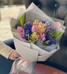 15 голландских гиацинтов MIX