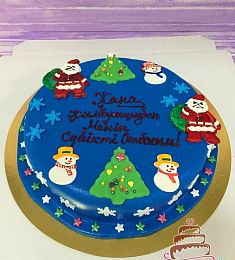 Торт "Снеговик"