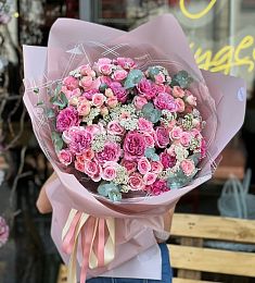 Букет "Sophisticated" из роз